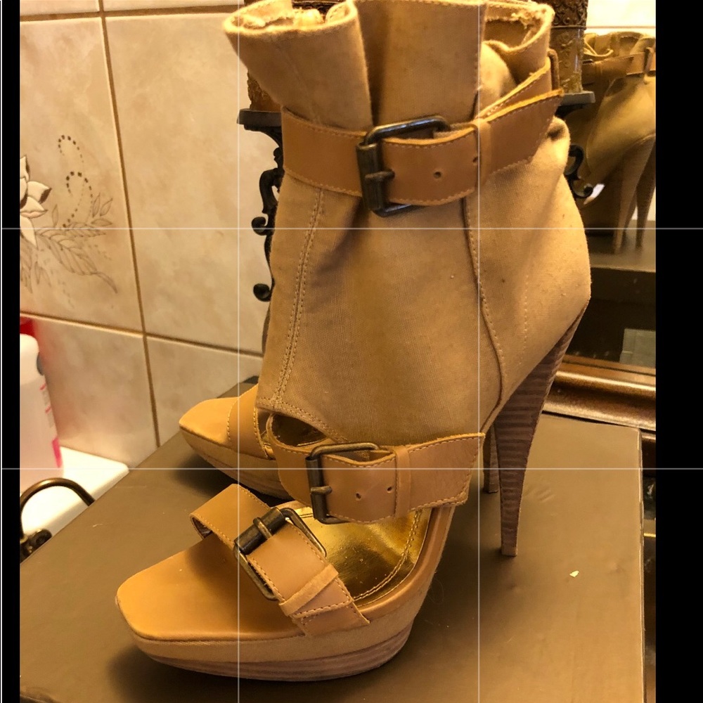 Bebe shoes ADDISON open toe.